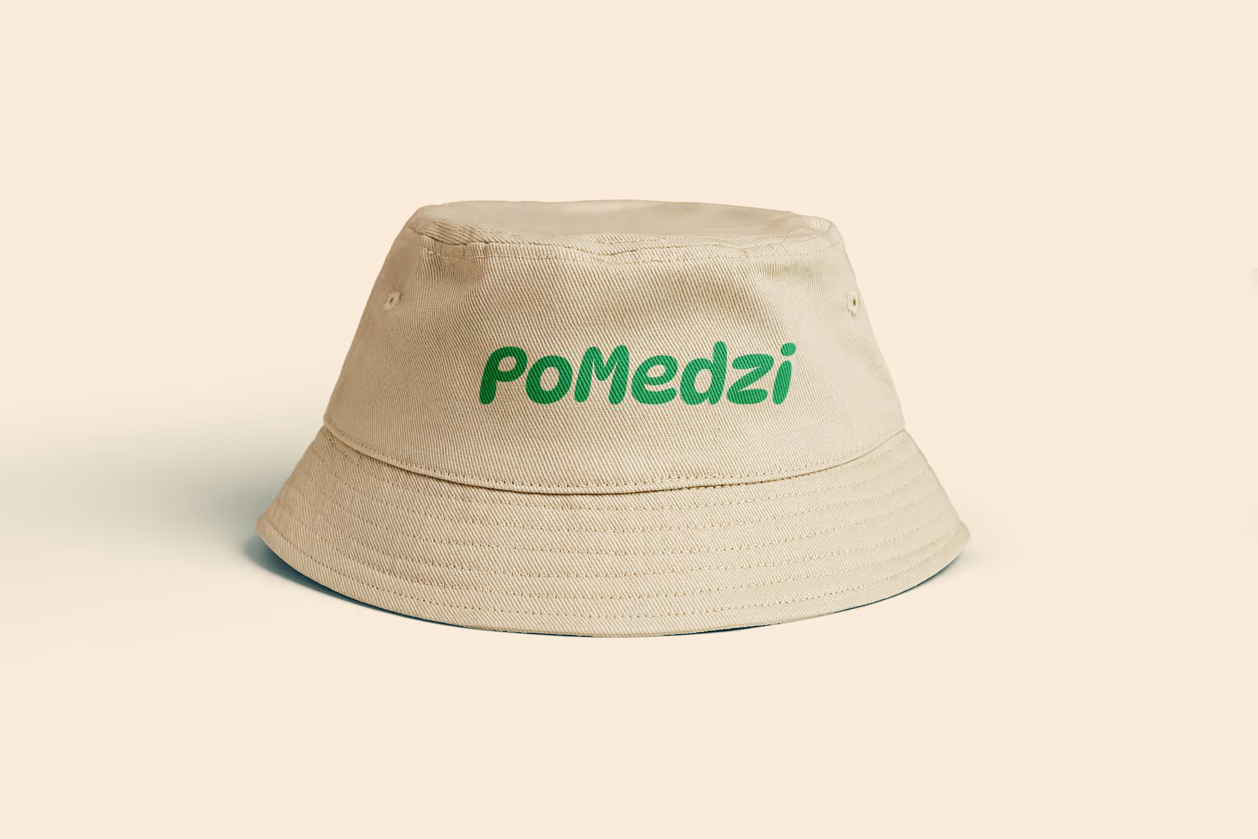 Pomedzi brand hat mockup