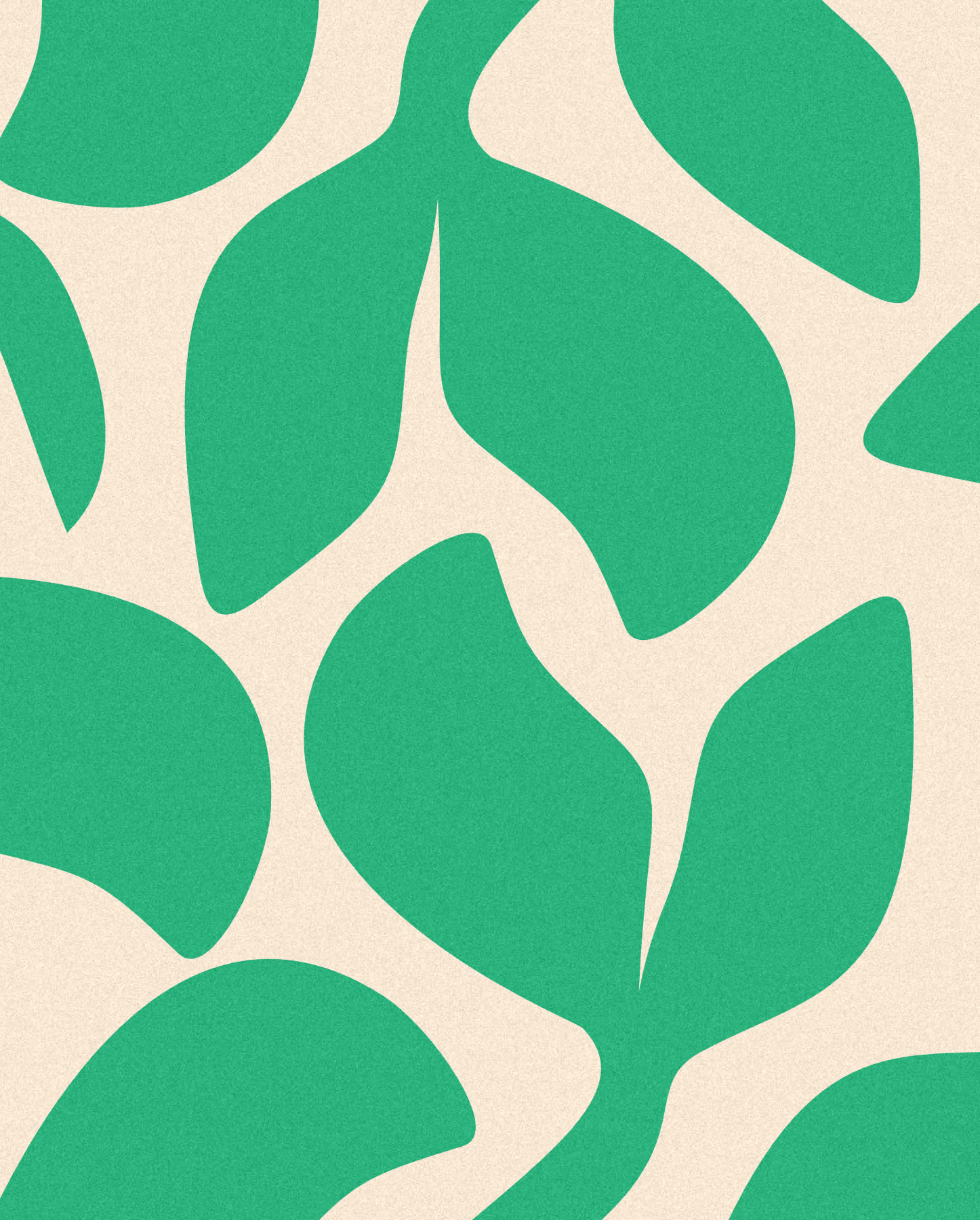 PoMedzi green leaves background pattern