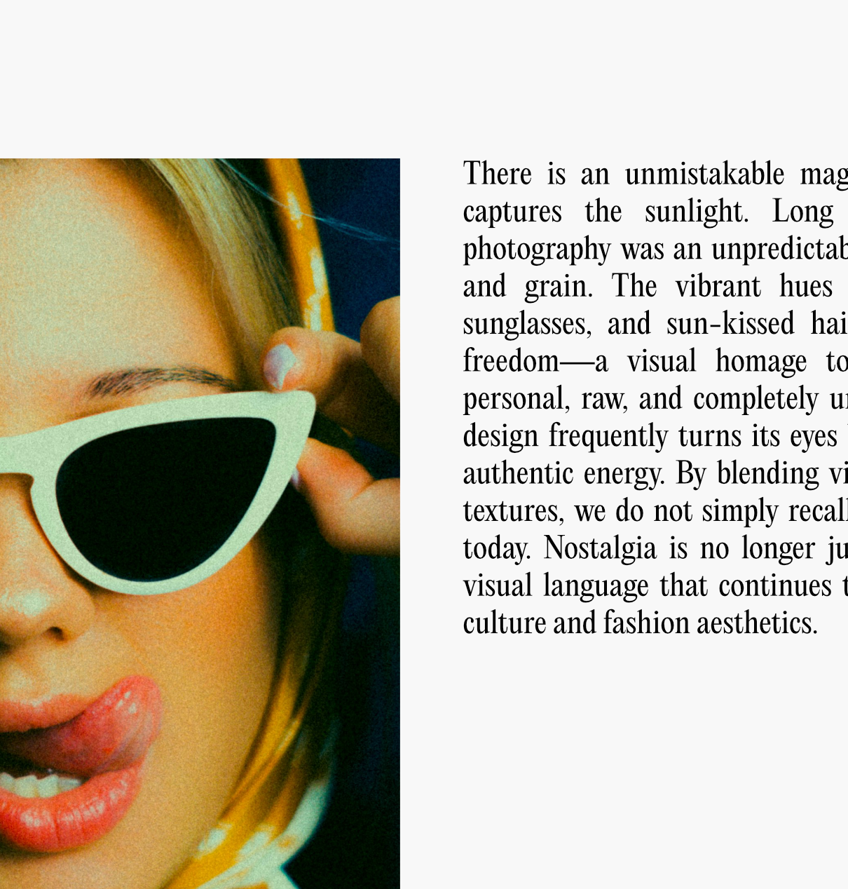 Retro magazine mockup