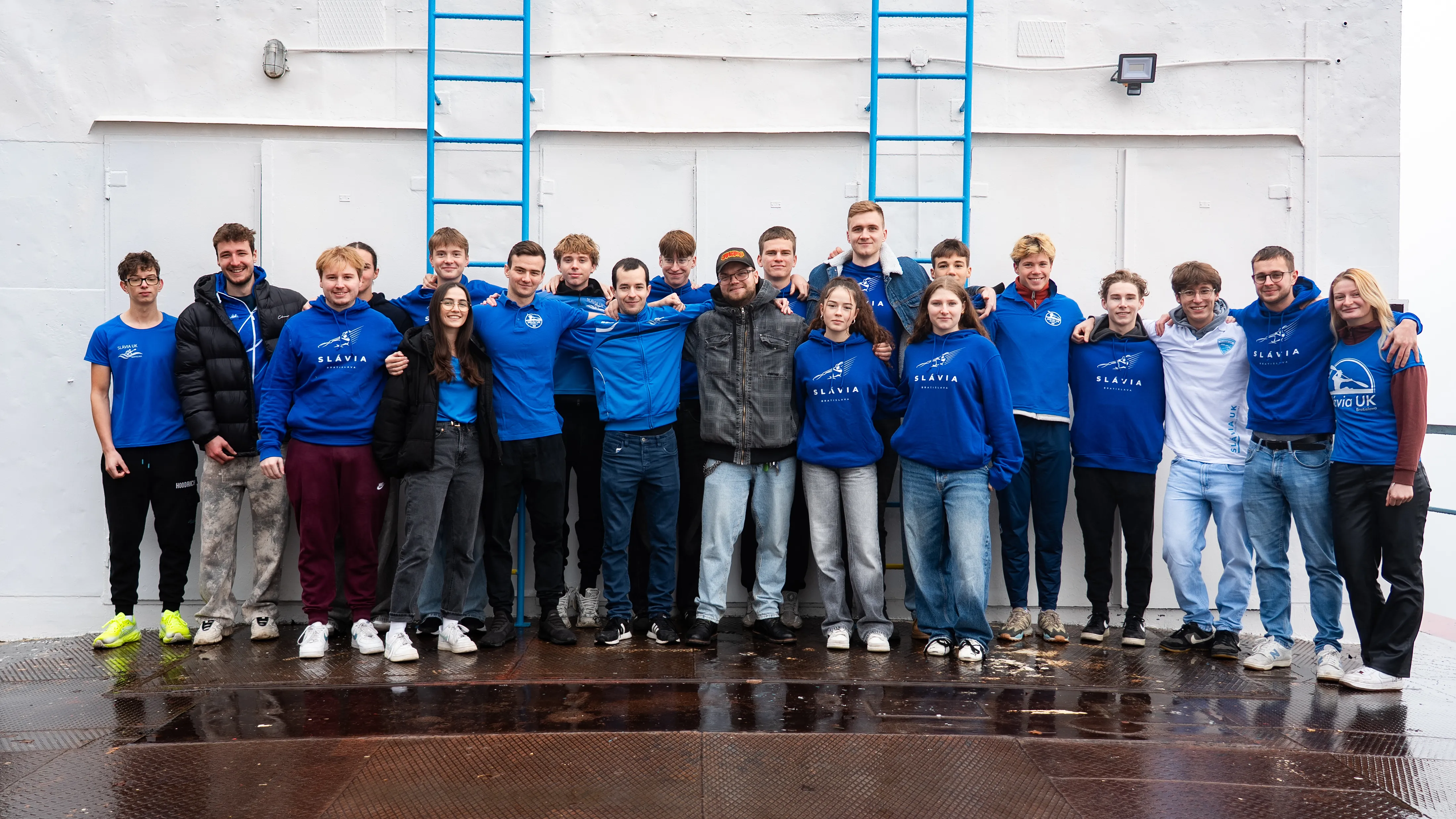 Slavia UK members group photo